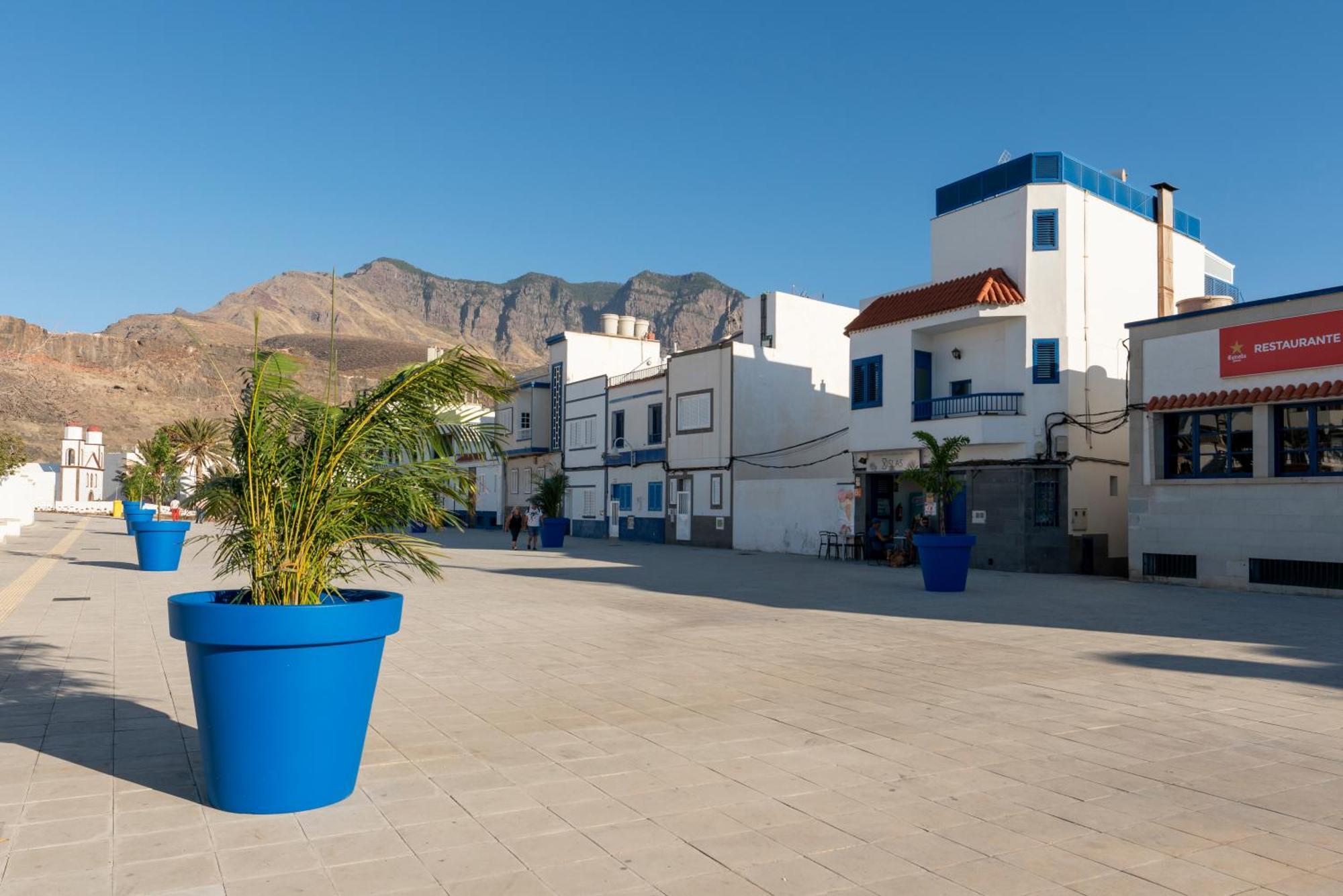 Agaete White&Blue Rooftop Exteriör bild